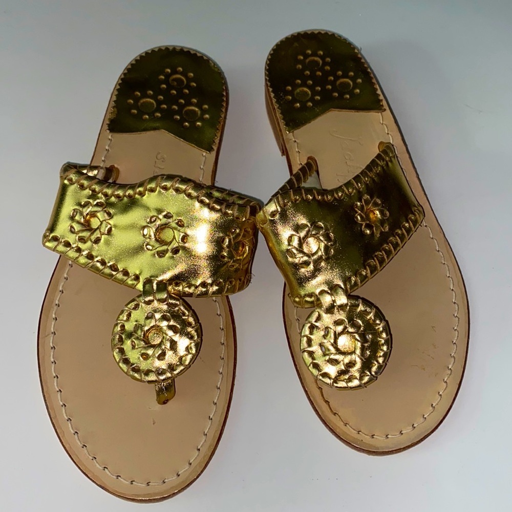 NWOB jack rogers jack flat sandals size: 5M
